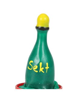 Condomerie - Hand-Painted Condom Champagne Model