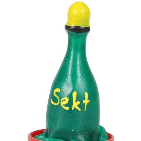 Condomerie - Preservativo Dipinto a Mano Modello Champagne