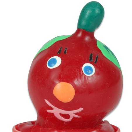 Condomerie - Preservativo Dipinto a Mano Modello Pomodoro