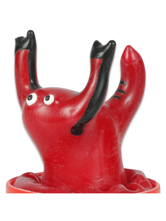 Condomerie - Preservativo Dipinto a Mano Modello Scorpione Rosso