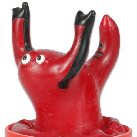 Condomerie - Hand-Painted Condom Red Scorpion Model