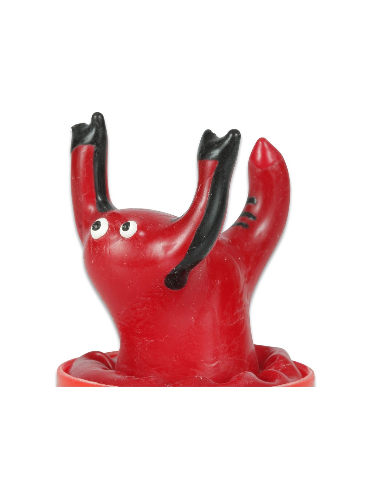 Condomerie - Preservativo Dipinto a Mano Modello Scorpione Rosso