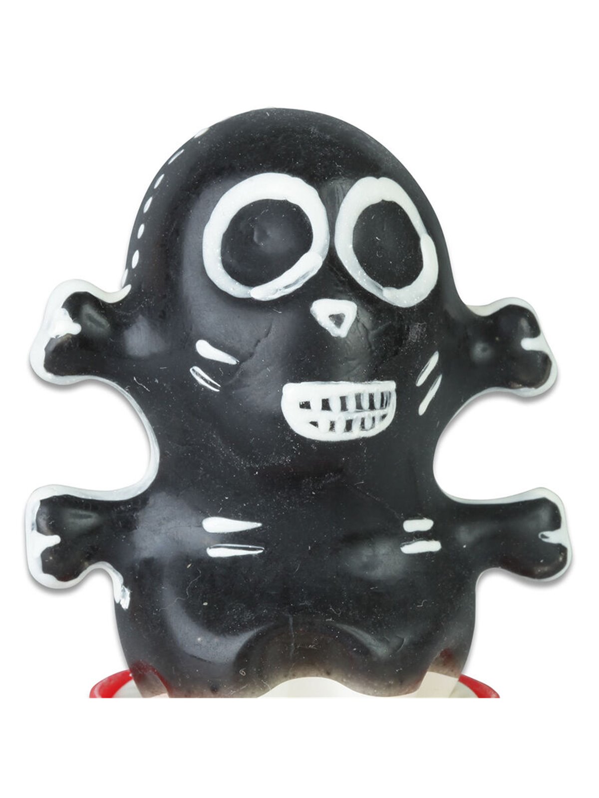Condomerie - Hand-Painted Condom Black Skull Model 1