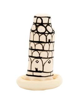 Condomerie - Preservativo Dipinto a Mano Modello Torre di Pisa