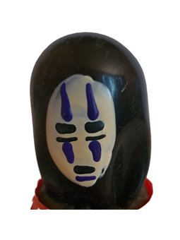 Condomerie - Hand-Painted Condom, Black Ghost Mask Model
