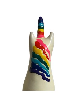 Condomerie - Preservativo Dipinto a Mano Modello Unicorno Arcobaleno