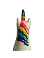 Condomerie - Preservativo Dipinto a Mano Modello Unicorno Arcobaleno