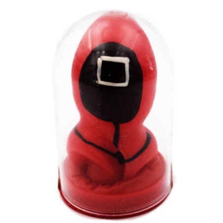 Condomerie - Preservativo Dipinto a Mano Modello Squid Game Quadrato
