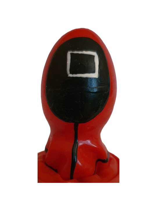 Condomerie - Hand-Painted Condom, Squid Game Square Design