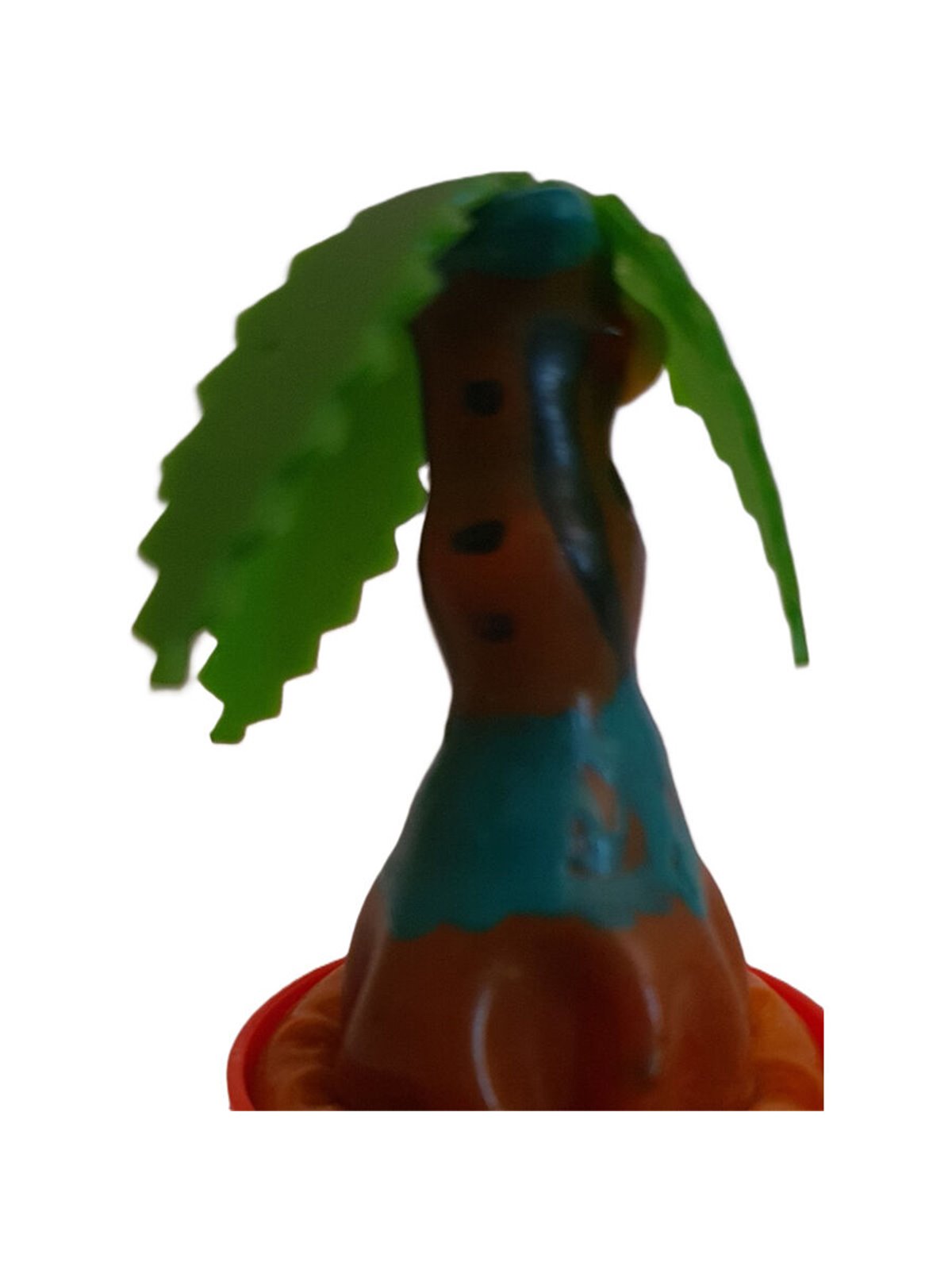 Condomerie - Hand-Painted Condom, Palm Tree Design