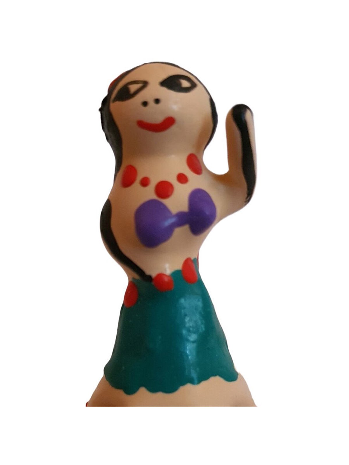 Condomerie - Hand-Painted Condom, Hula Girl Design