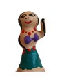 Condomerie - Hand-Painted Condom, Hula Girl Design