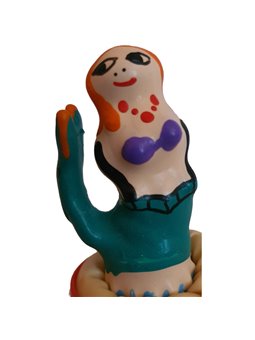 Condomerie - Hand-Painted Condom, Mermaid Design