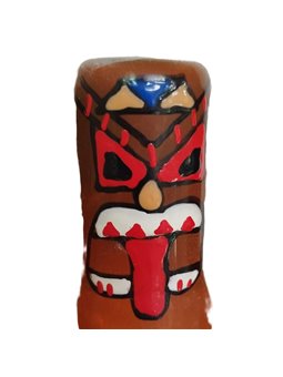 Condomerie - Preservativo Dipinto a Mano Modello Tiki Totem
