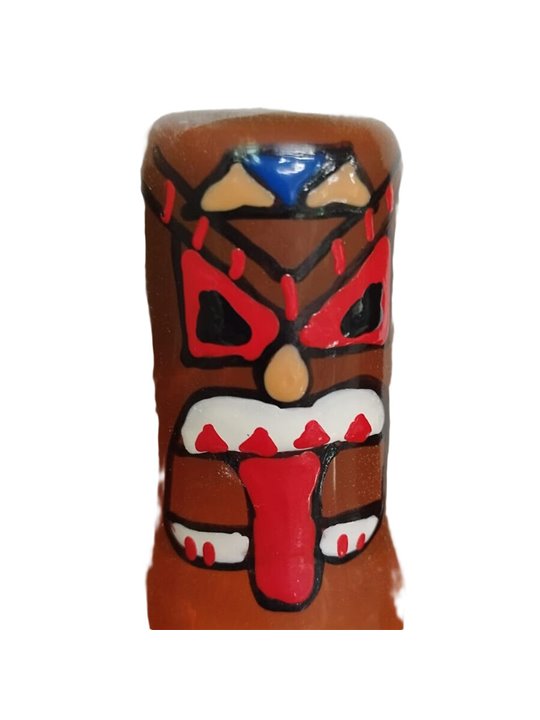 Condomerie - Preservativo Dipinto a Mano Modello Tiki Totem