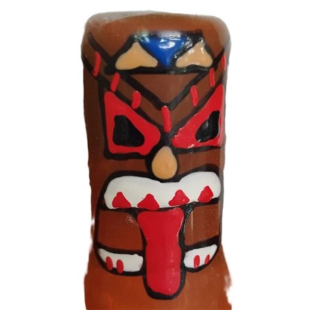 Condomerie - Preservativo Dipinto a Mano Modello Tiki Totem