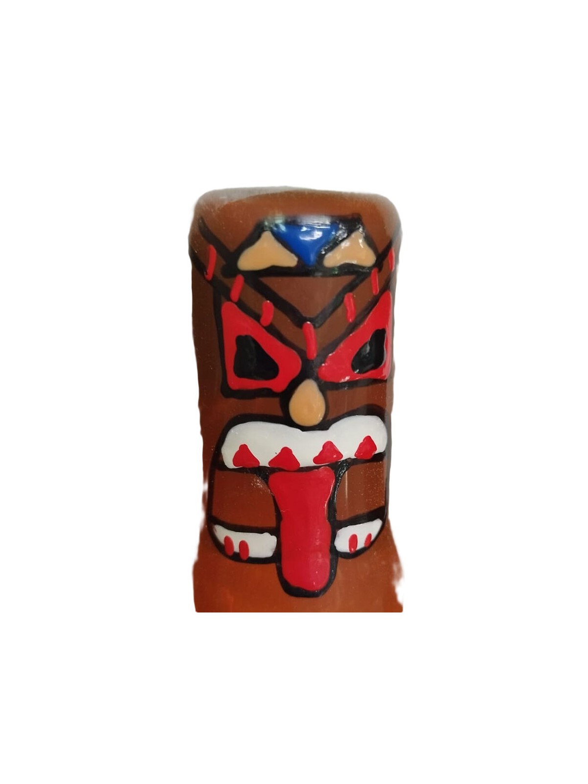 Condomerie - Preservativo Dipinto a Mano Modello Tiki Totem