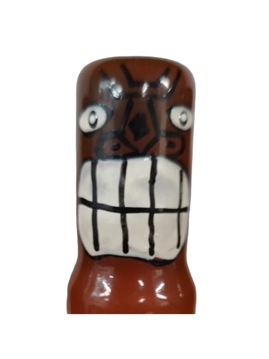 Condomerie - Preservativo Dipinto a Mano Modello Tiki Totem Friki