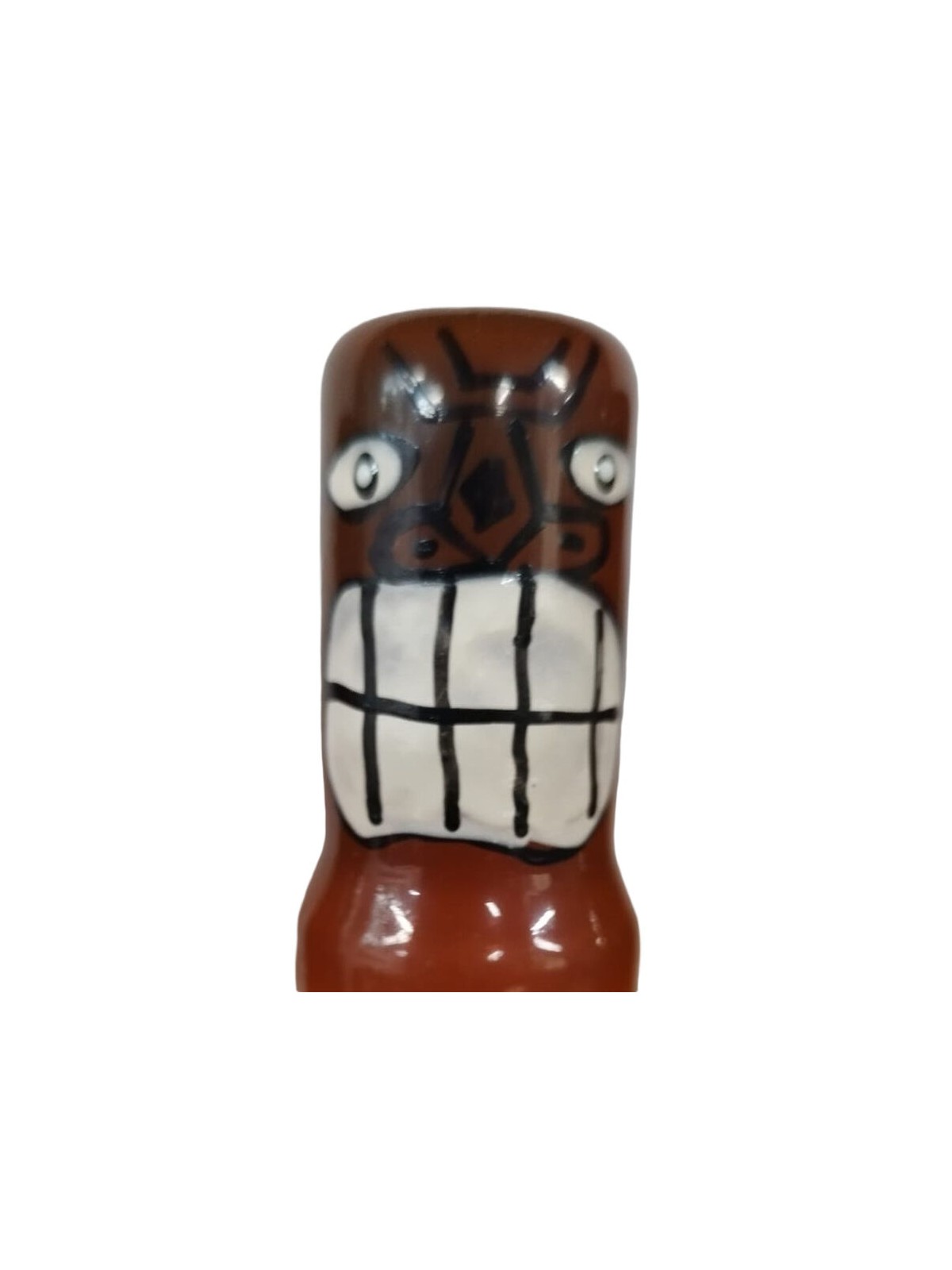 Condomerie - Hand-Painted Condom, Tiki Totem Friki Model