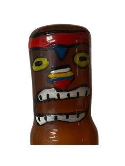 Condomerie - Preservativo Dipinto a Mano Modello Tiki Totem Hawaii