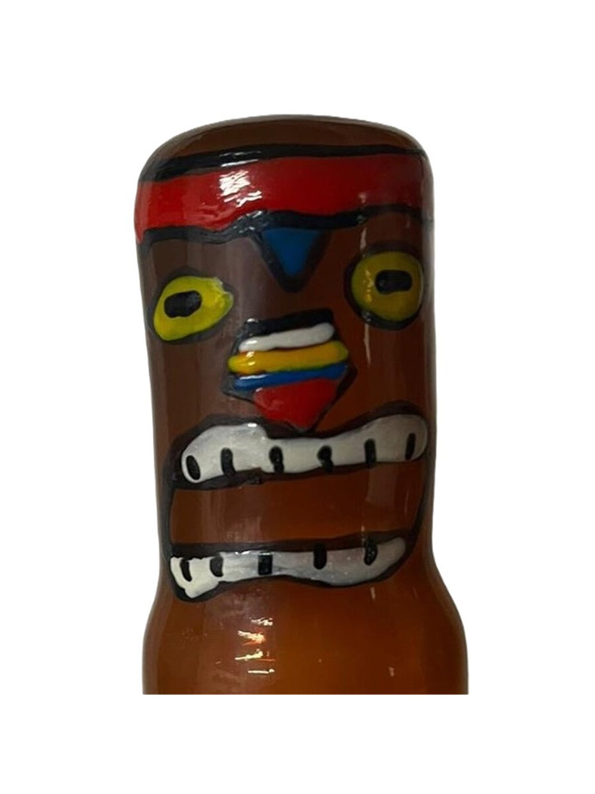 Condomerie - Preservativo Dipinto a Mano Modello Tiki Totem Hawaii