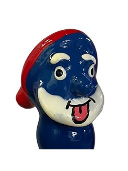 Condomerie - Hand-Painted Condom, Papa Smurf Model