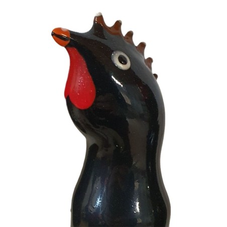 Condomerie - Preservativo Dipinto a Mano Modello Gallo Nero