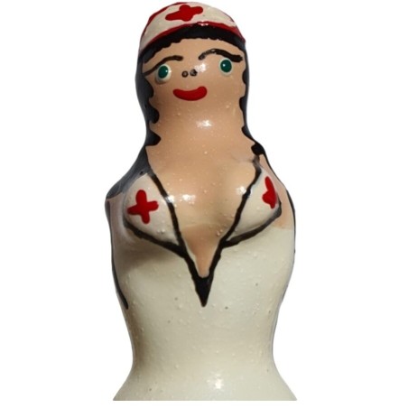 Condomerie - Hand-Painted Condom, Nurse Model
