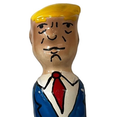 Condomerie - Hand-Painted Condom, Grumpy Trump Model