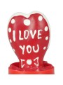Condomerie - Hand-Painted Condom, Heart (I Love You) Model 2