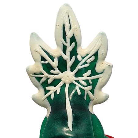 Condomerie - Hand-Painted Condom, Cannabis Design 2