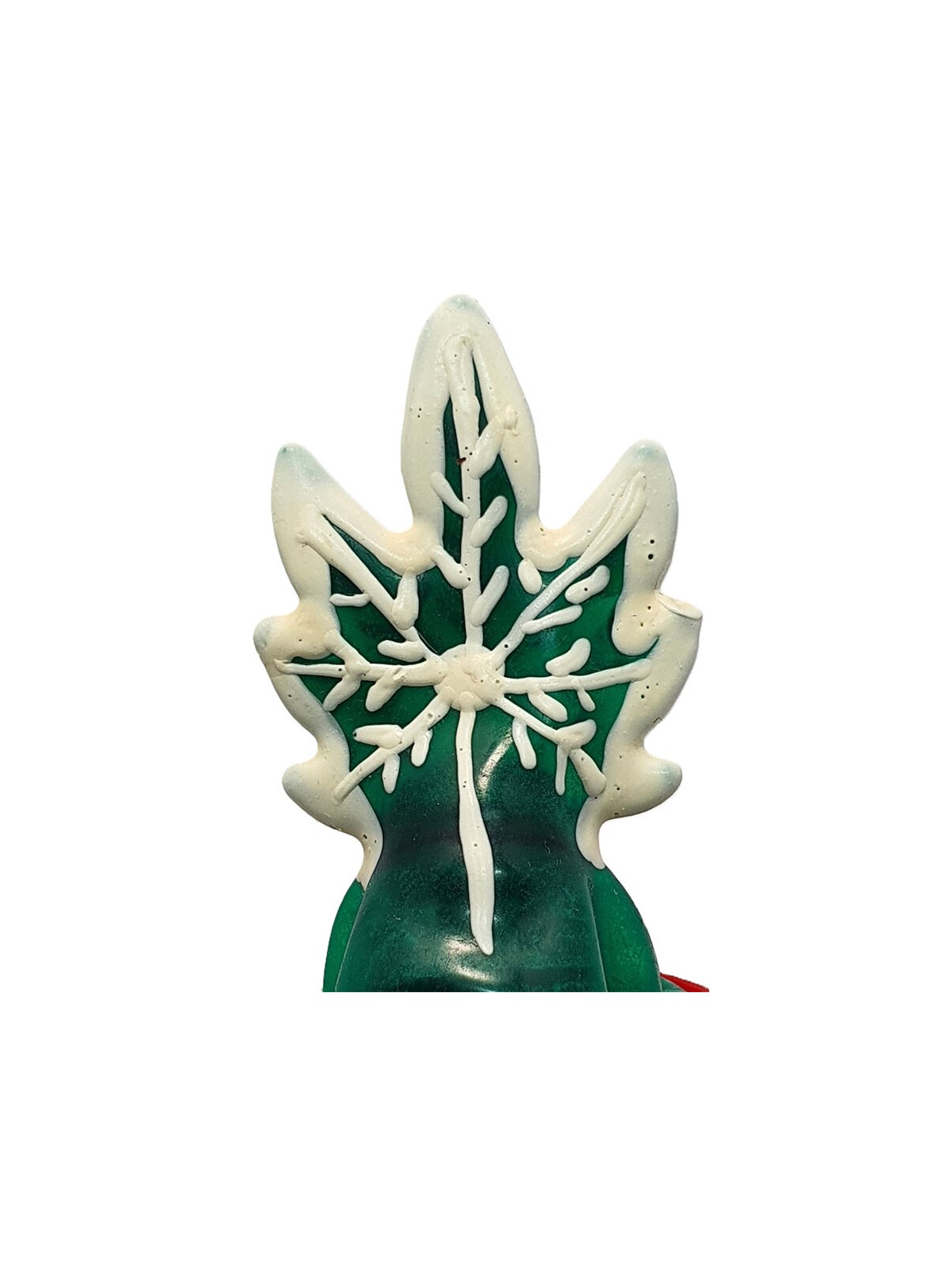 Condomerie - Hand-Painted Condom, Cannabis Design 2
