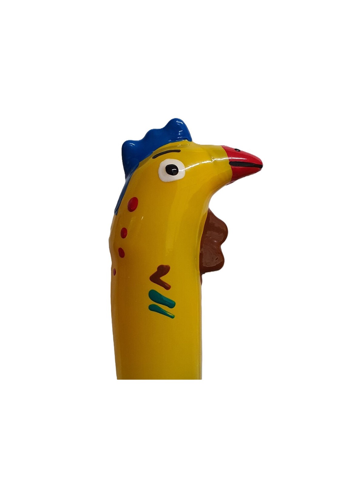 Condomerie - Hand-Painted Condom, Rooster XL Design