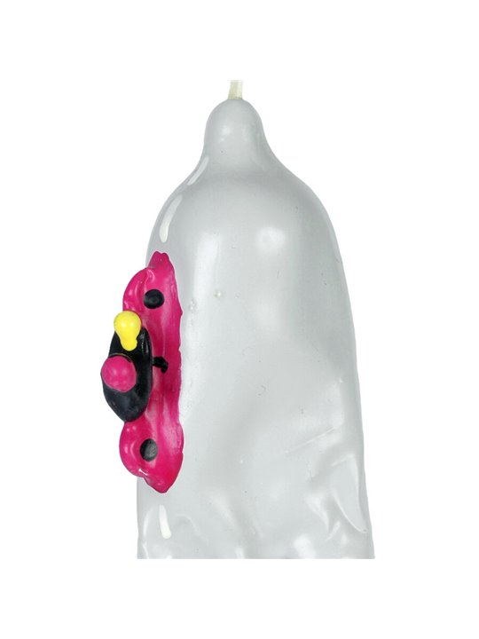 Condomerie - Preservativo Dipinto a Mano Modello Motocicletta XL