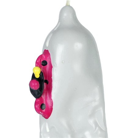 Condomerie - Preservativo Dipinto a Mano Modello Motocicletta XL