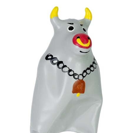 Condomerie - Hand-Painted Condom Model Grey Bull XL