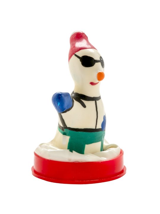 Condomerie - Hand-Painted Condom, Snowboarder XL Model