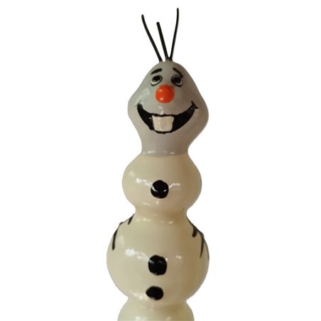 Condomerie - Hand-Painted Condom, Snowman XL Model