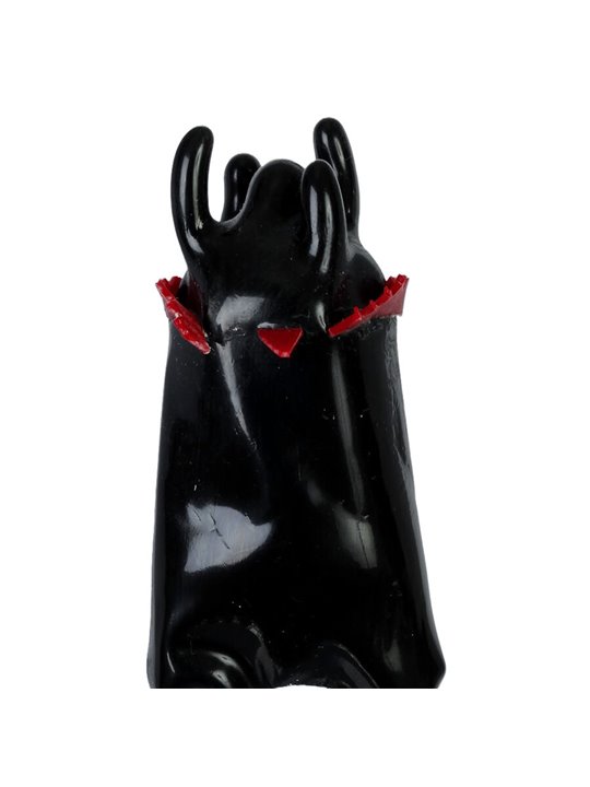 Condomerie - Hand-Painted Condom, Black Tower XL Model