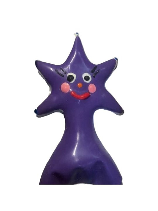 Condomerie - Hand-Painted Condom, Happy Star XL Model