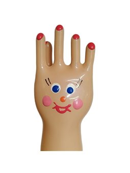 Condomerie - Preservativo Dipinto a Mano Modello Mano Felice XL