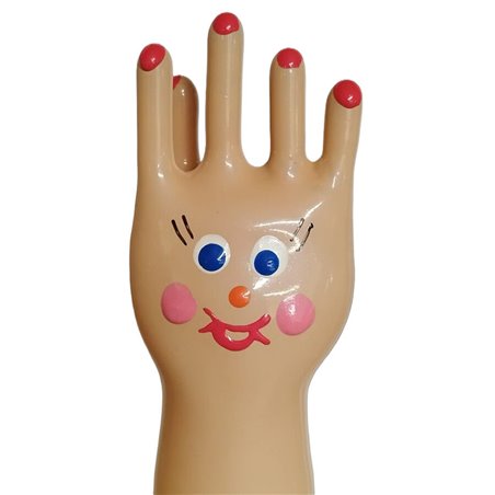 Condomerie - Hand-Painted Condom, Happy Hand XL Model