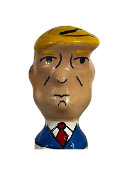 Condomerie - Preservativo Dipinto a Mano Modello Grumpy Trump XL