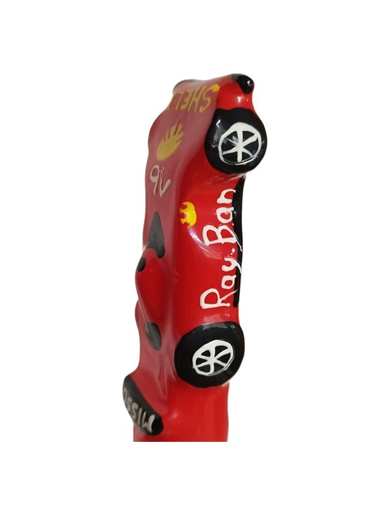 Condomerie - Hand-Painted Condom, F1 Ferrari XL Model