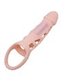 Baile - Penis Extender Cover with Vibration and Natural Strap 13.5 CM