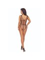 Passion BS114 - Body Nero a Rete Taglia Unica