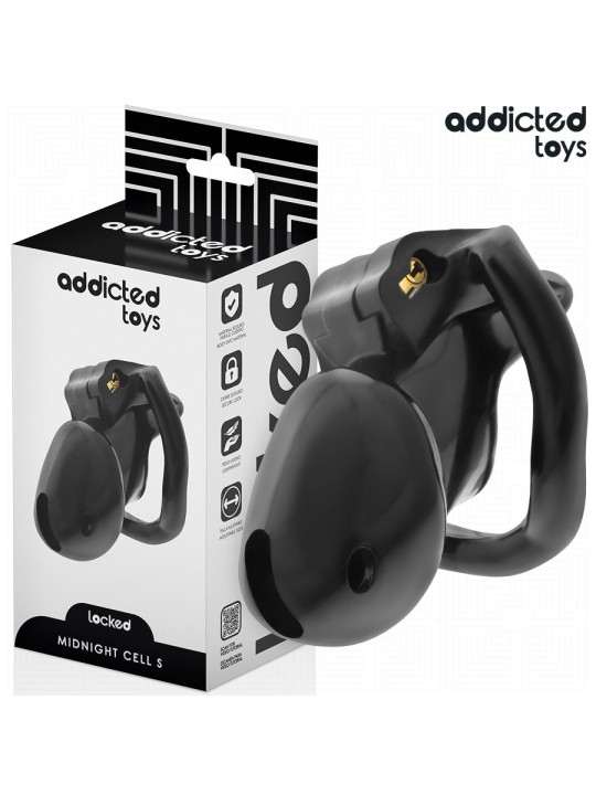 Addicted Toys Locked Mindnight Cell S - Gabbia Fallica con Serratura