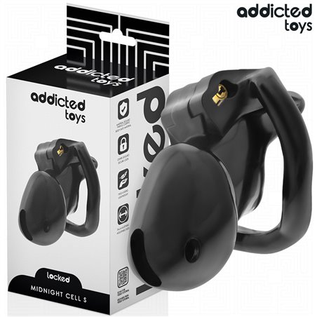 Addicted Toys Locked Mindnight Cell S - Gabbia Fallica con Serratura