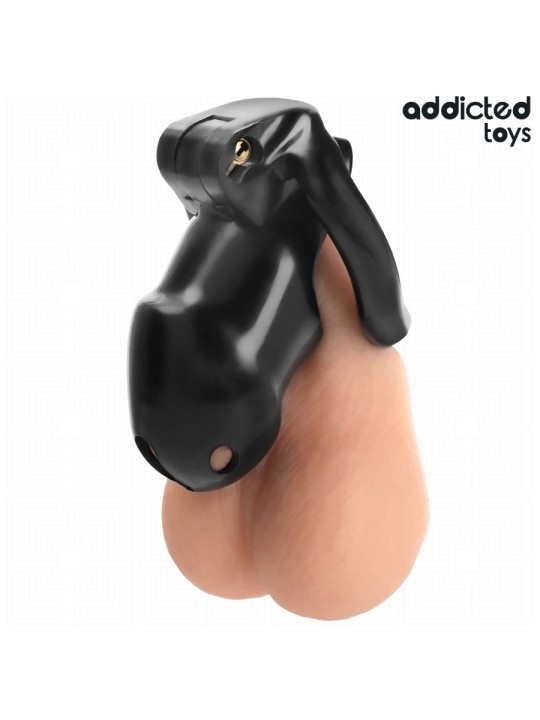 Addicted Toys Locked Mindnight Cell M - Gabbia Fallica con Serratura