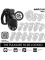 Addicted Toys Locked Mindnight Cell M - Gabbia Fallica con Serratura